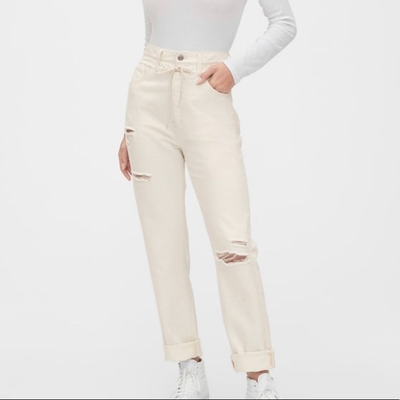 GAP Denim - GAP Paperbag Boyfriend Jeans